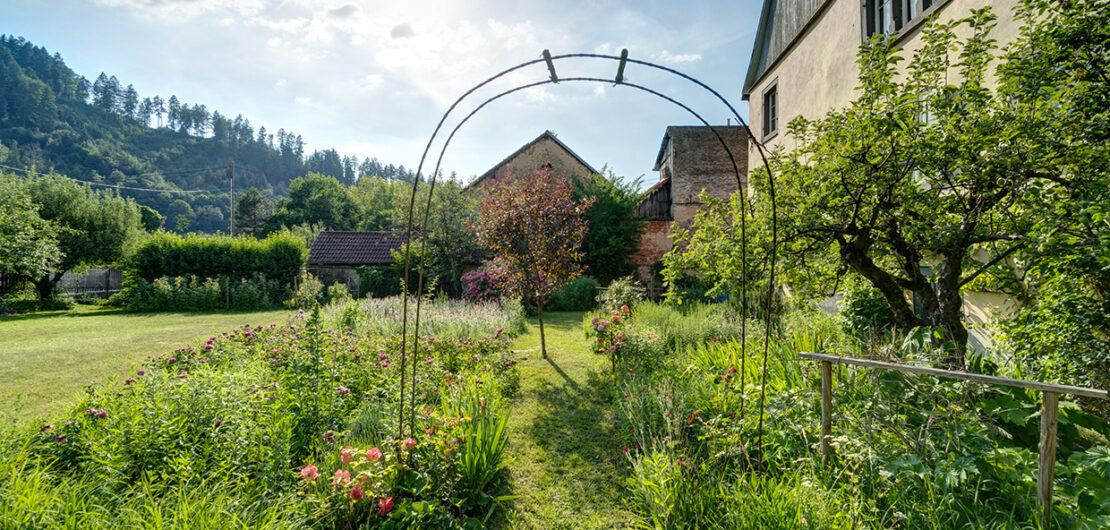 Pfarrgarten Sulzburg, Foto: Tusch