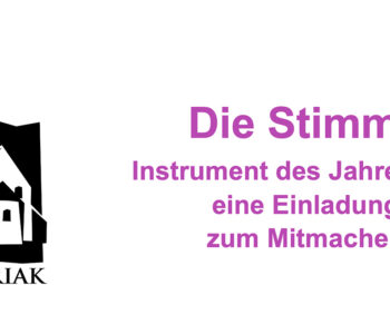 Logo Stimme - Instrument des Jahres 2025