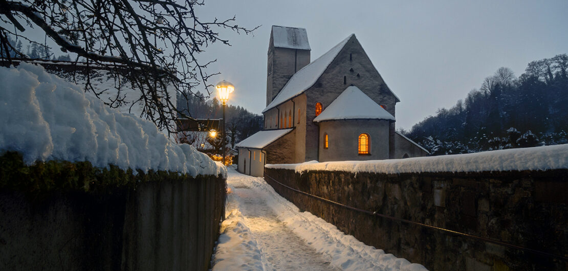Weihnachtsstimmung rund um St. Cyriak.
